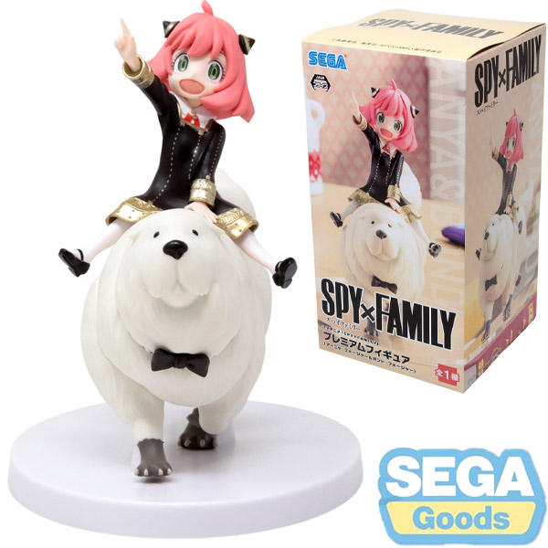 Sega Spy x Family Anya Forger and Bond Forger Premium Figure